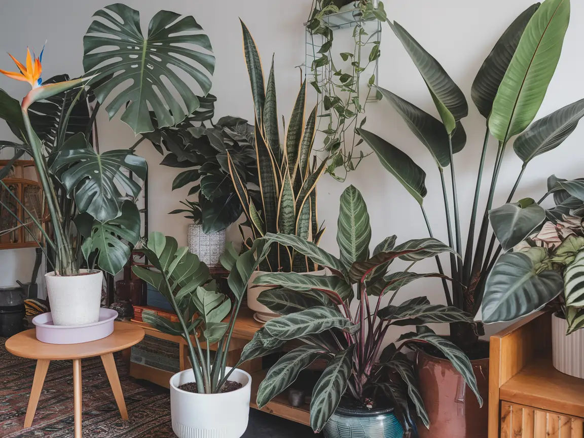 stunning indoor jungle