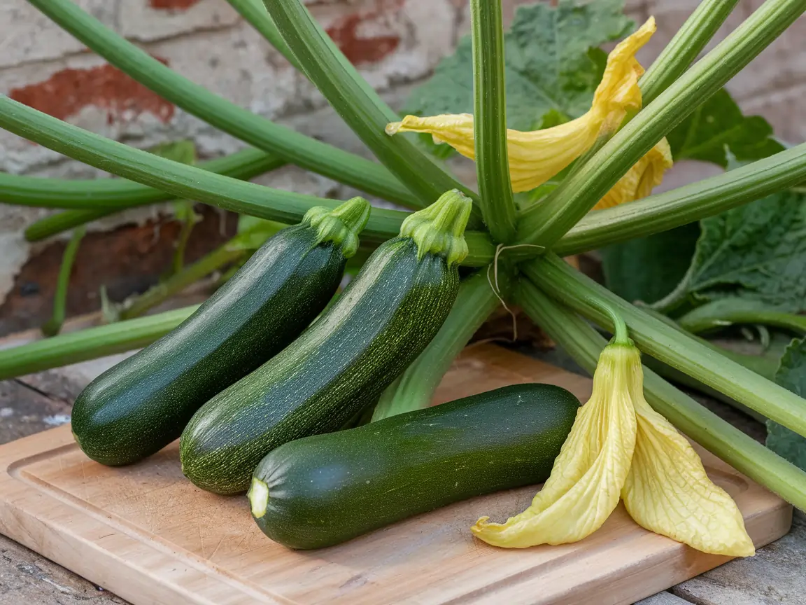 grow zucchini scraps