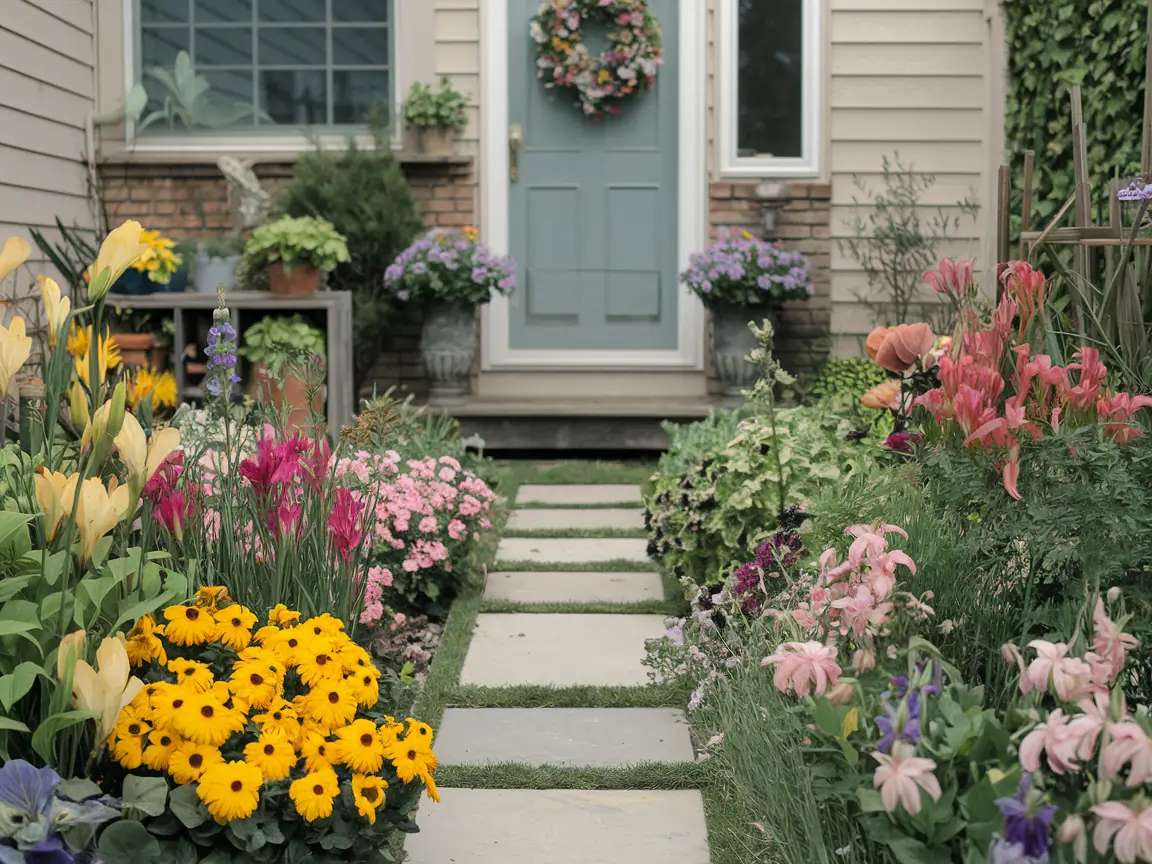 affordable flower garden