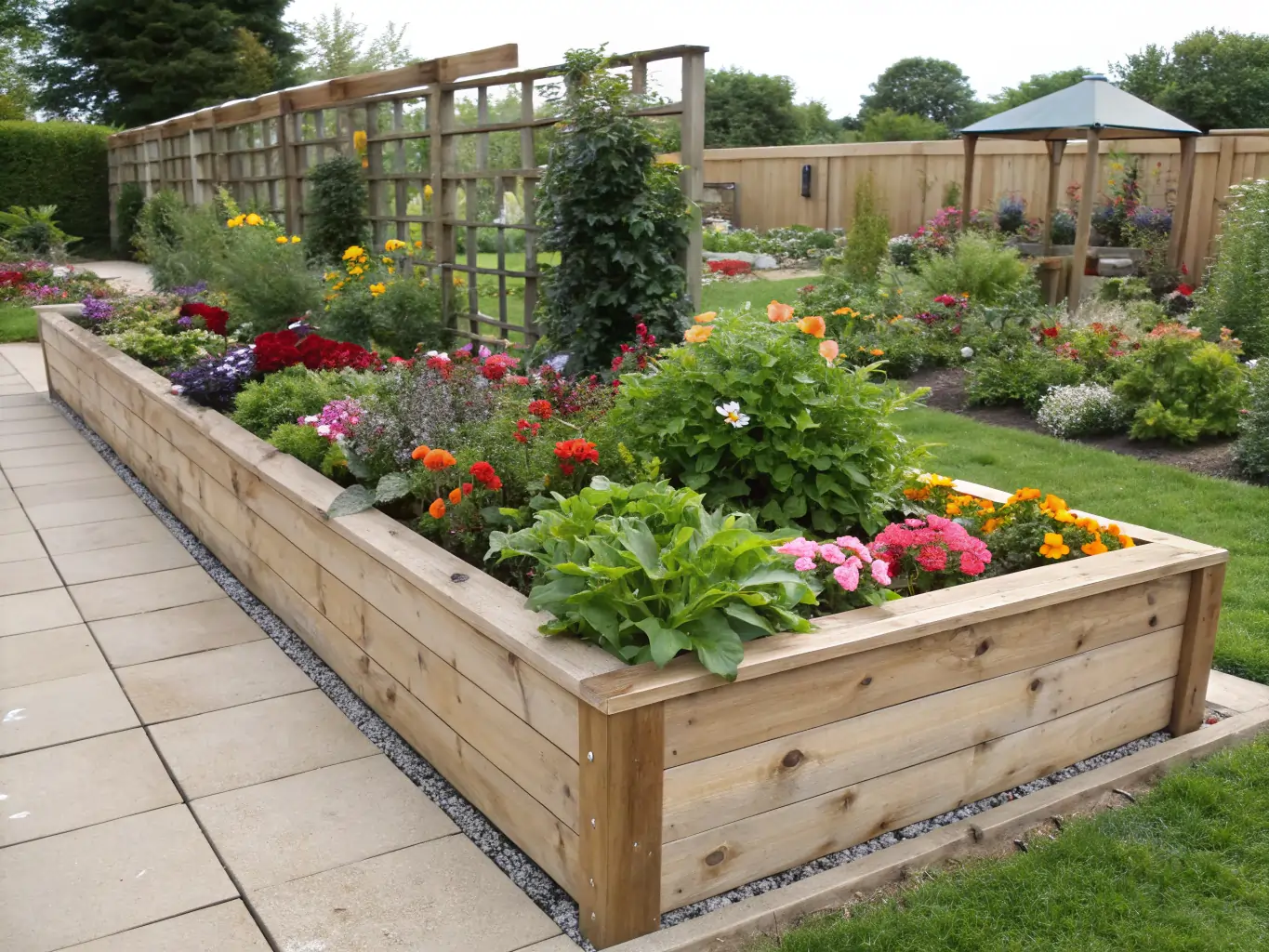 10 Easy & Gorgeous Raised Flower Bed Designs You’ll Love 5 easy amp gorgeous