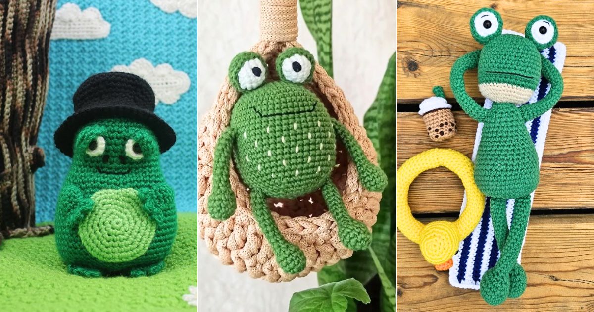 Amigurumi Frog