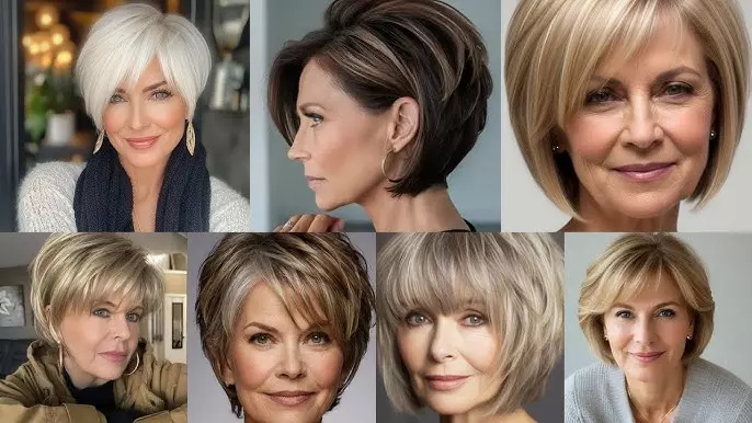 Timeless Short Haircuts for Women Over 60 7 timeless short haircuts
