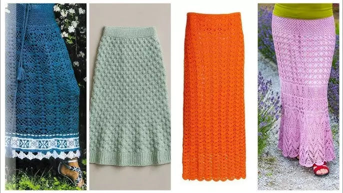 Top Crochet Skirt Patterns for Women of All Ages 2 top crochet skirt
