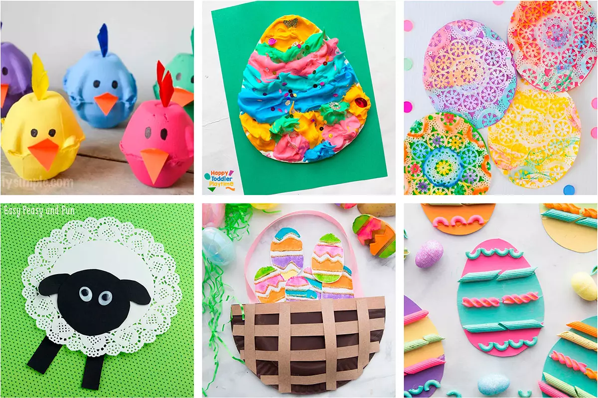 Fun and Easy Easter Crafts Ideas for Kids Activities 5 Easter Crafts
