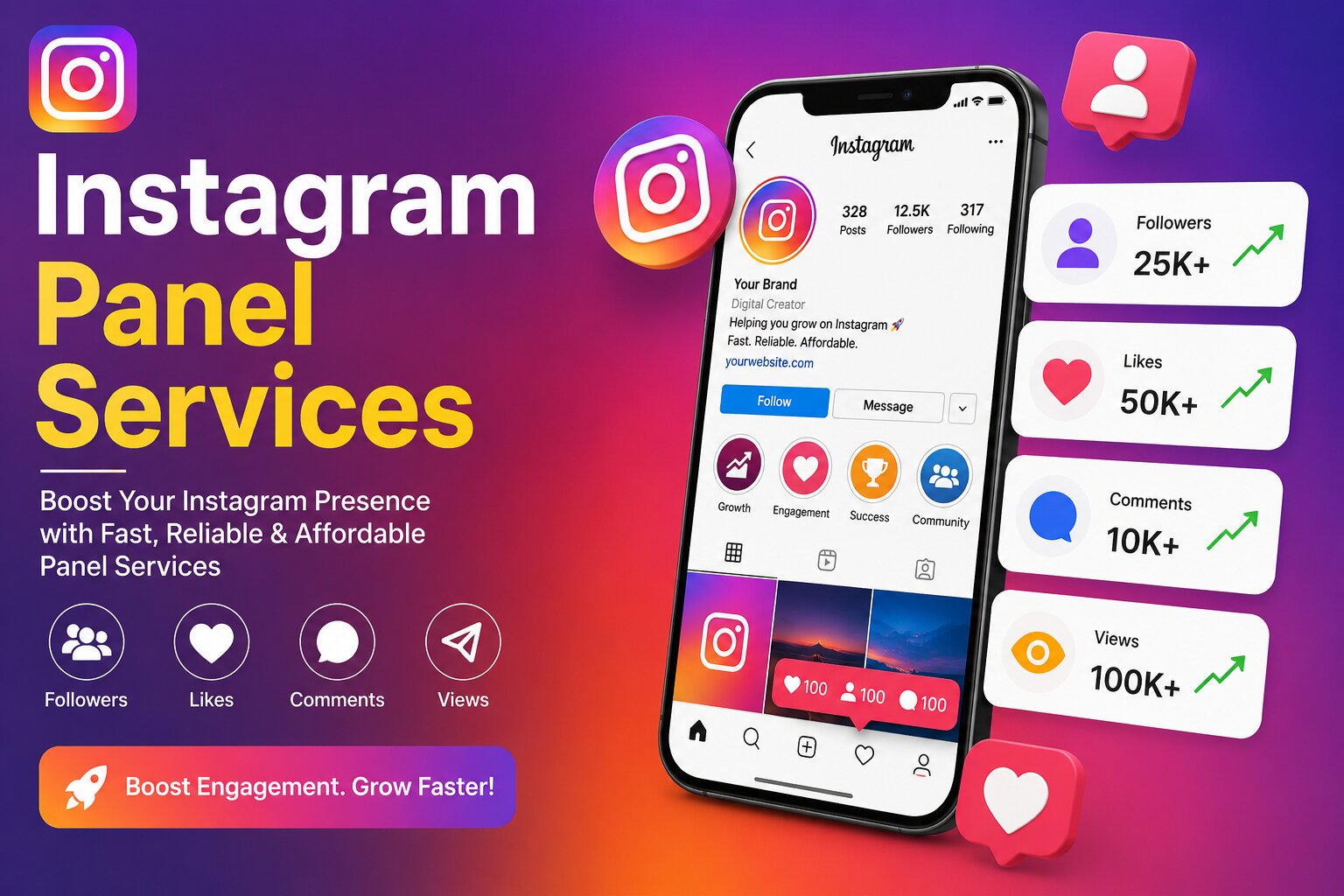 Instagram Panel Services