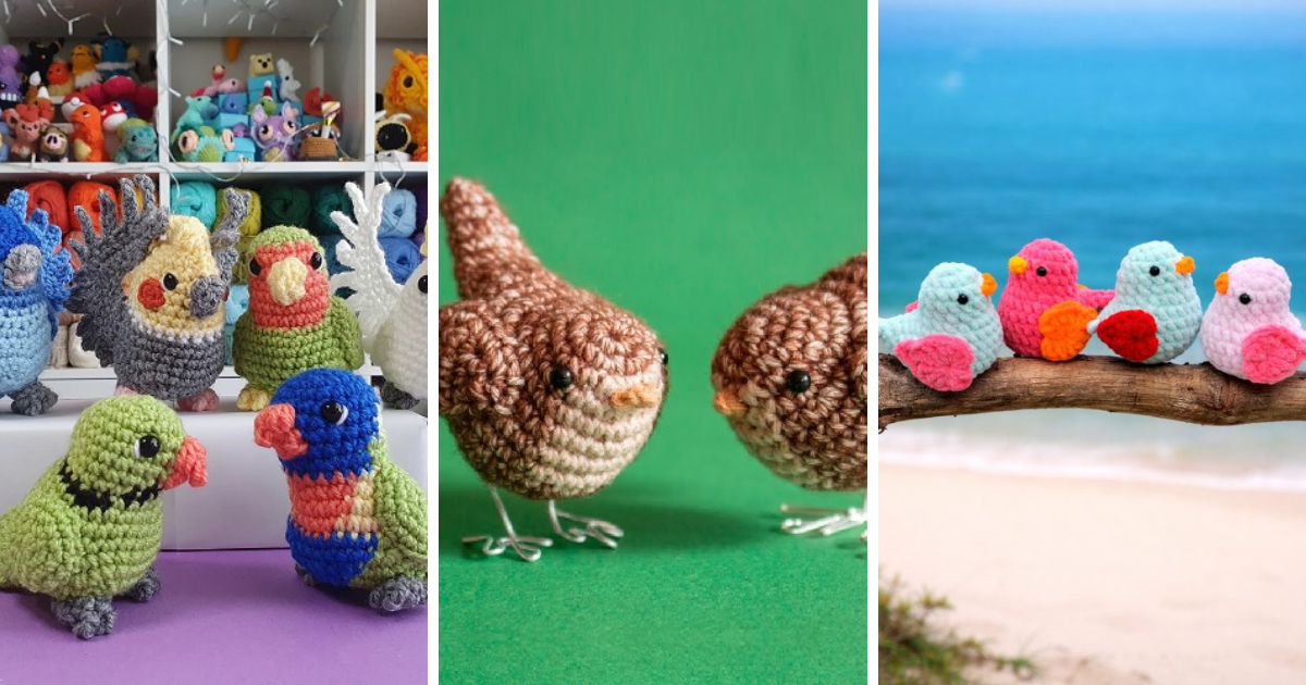 chatty birds crochet