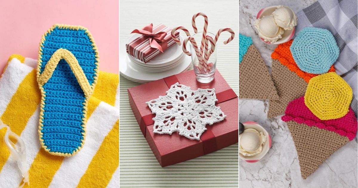 creative dishcloth free