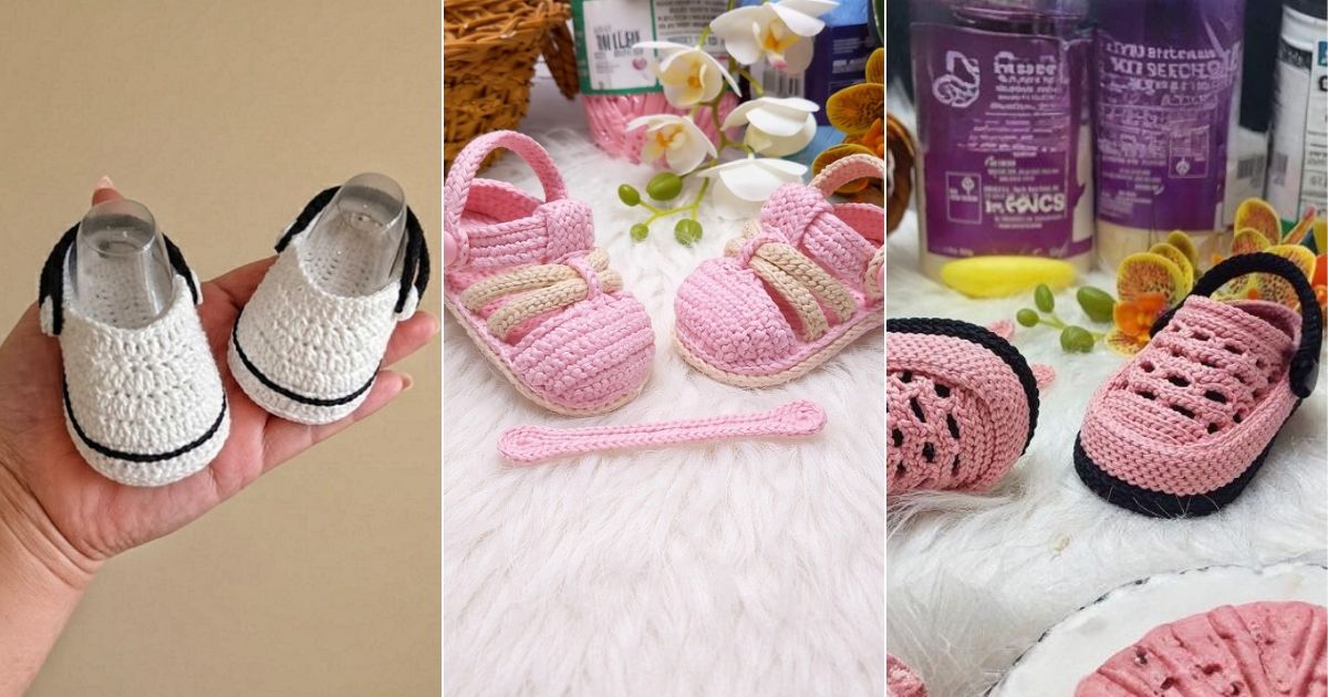 crochet baby crocs