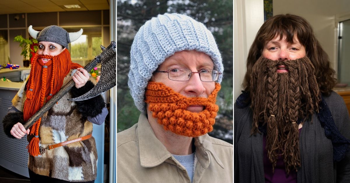 crochet beard free