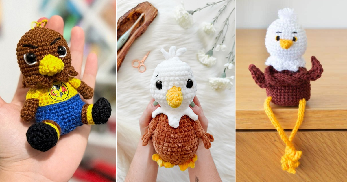 crochet eagle free
