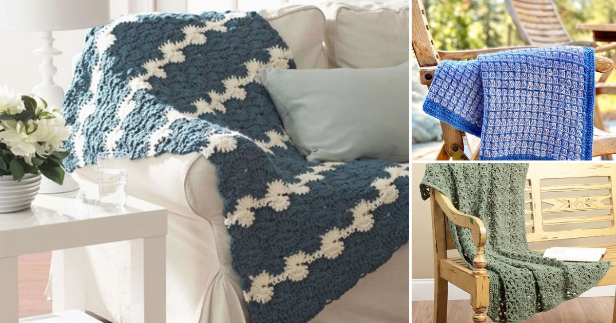 crochet summer lap