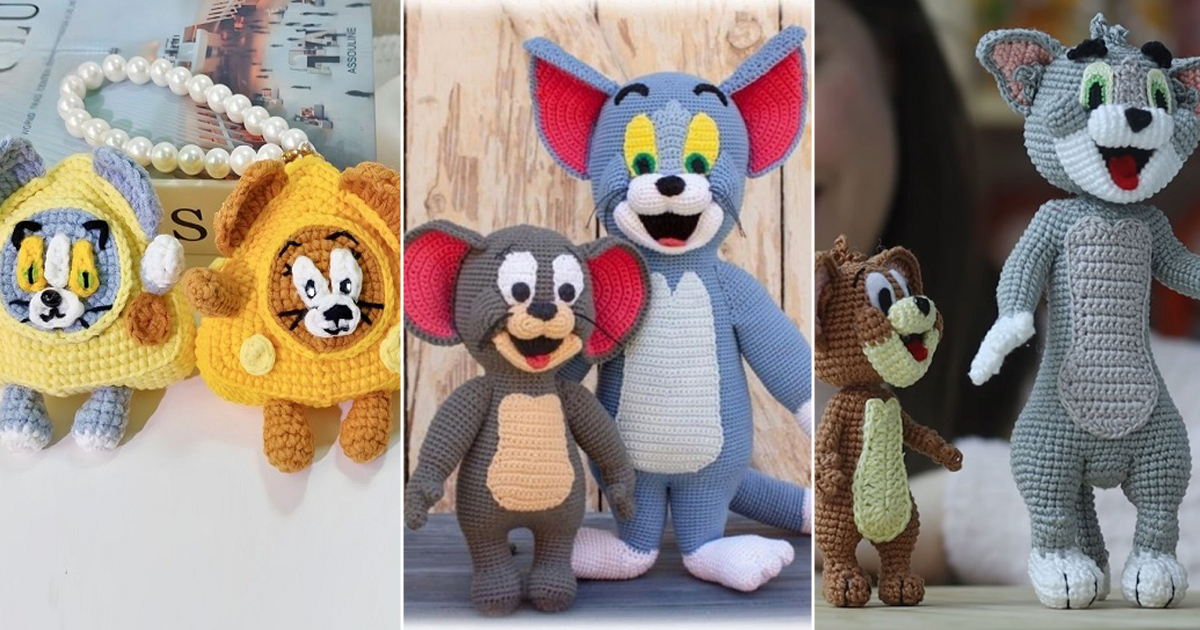 Crochet Tom Jerry