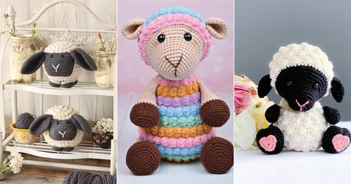 crochet sheep free