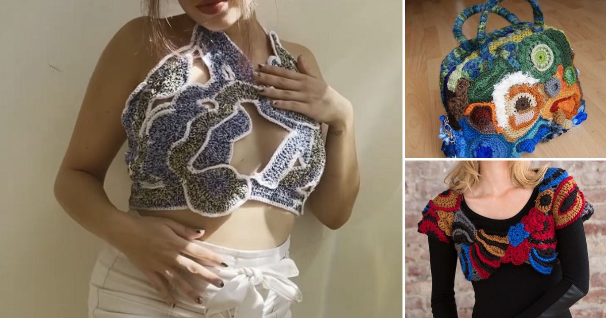 freeform free crochet