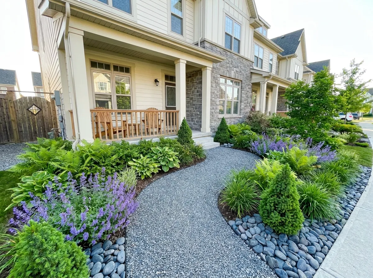 lowmaintenance front yard