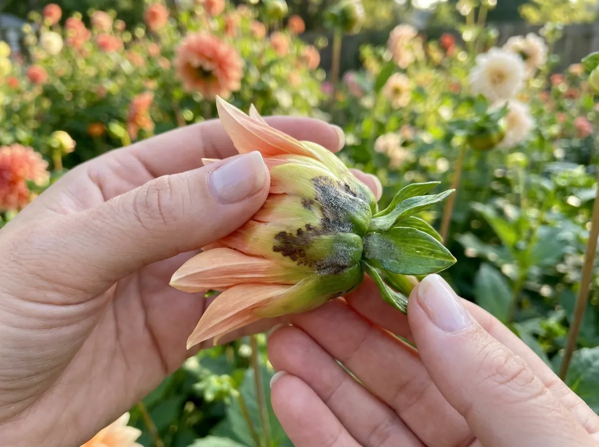 The #1 Reason Your Dahlia Flower Buds Are Rotting Before They Open (And How To Fix It) 6 reason your dahlia