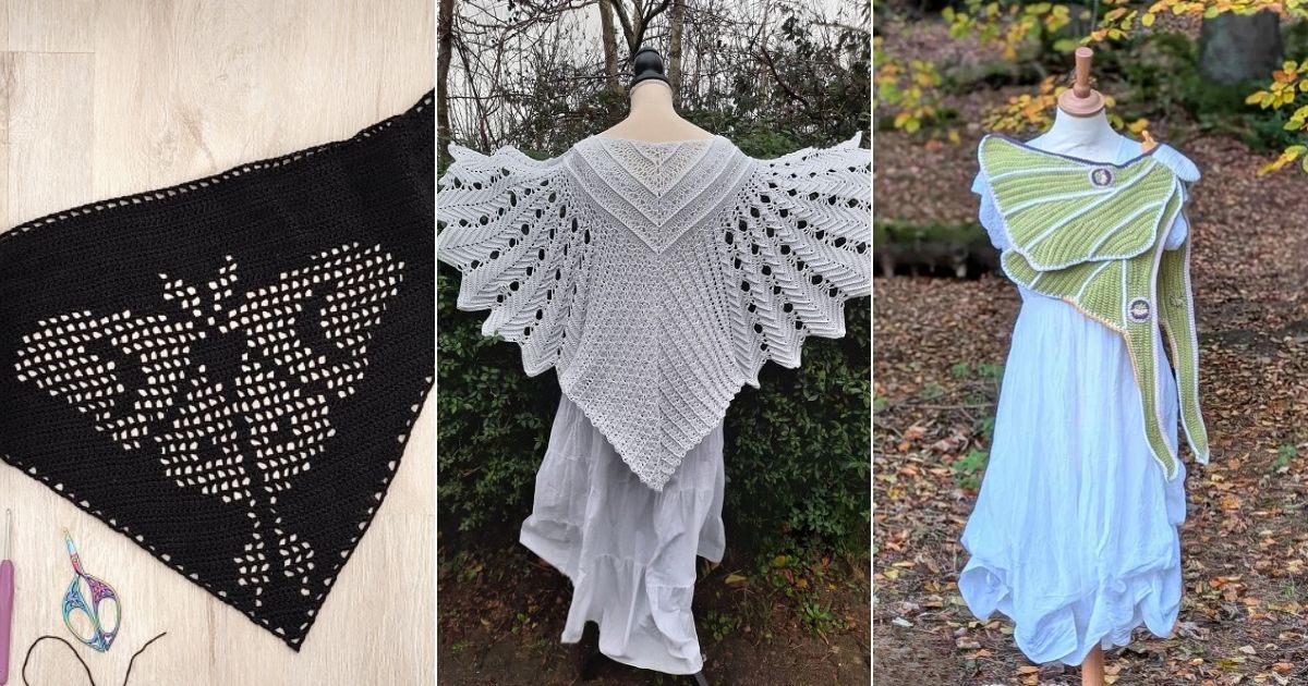 moth shawl free