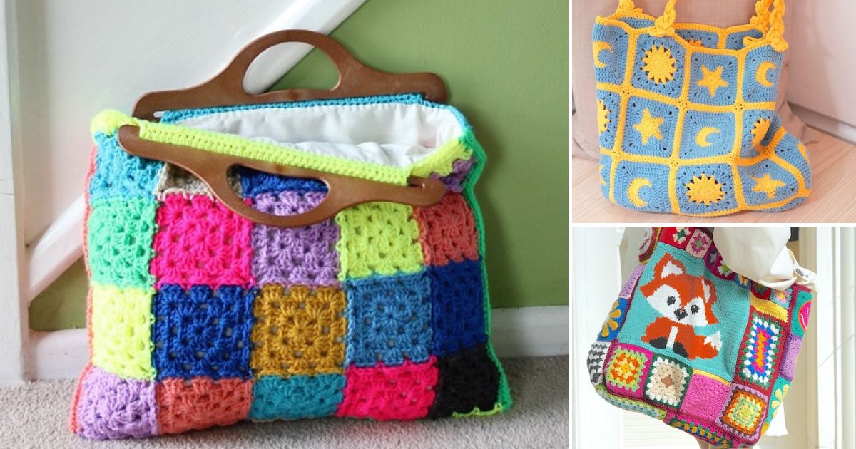 Granny Square Bags