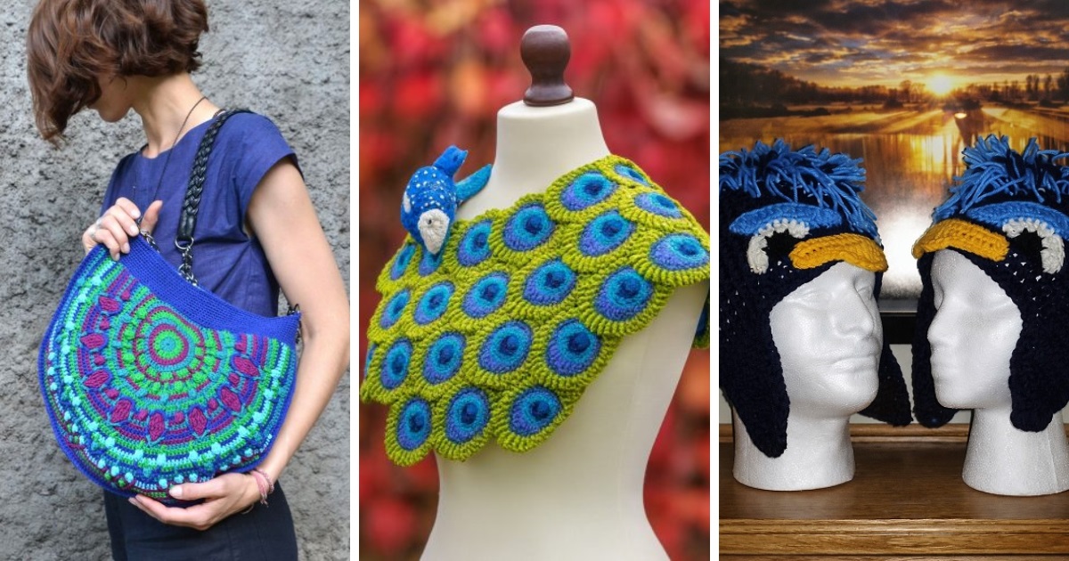 Peacock Winter Accessories
