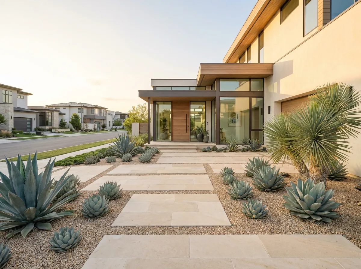 10 Low-Water Xeriscape Front Yard Layouts… (I Didn’t Believe #4 Worked Until I Saw the Numbers) 2 lowwater xeriscape front