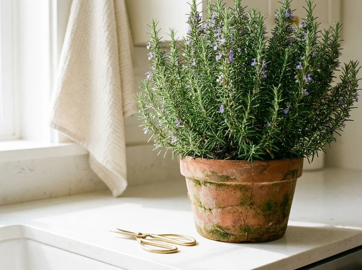 7 Simple Care Hacks for a Vibrant Rosemary Plant (The 2-Second Snip That Explodes Growth) 2 simple care hacks