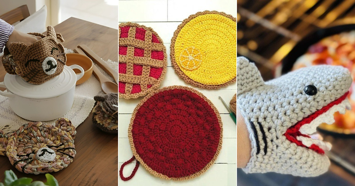 unique oven mitts