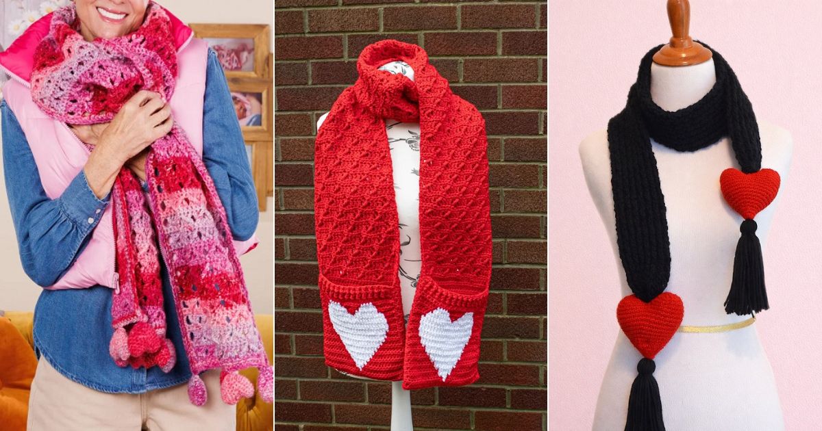 valentine8217s day scarf