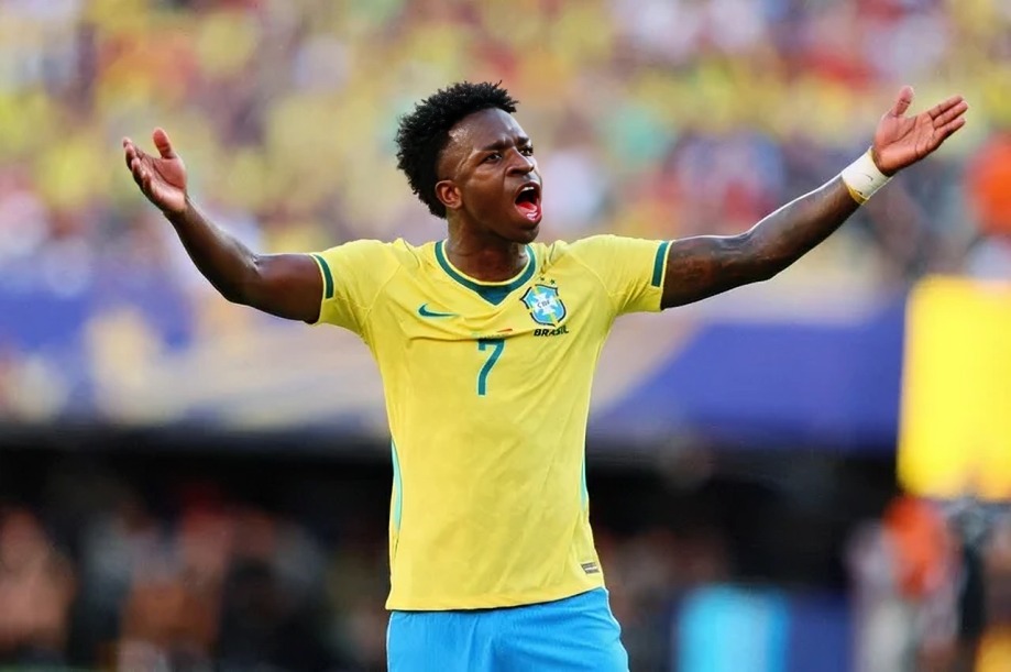 Brasil Đấu Với Haiti: Brazil Dễ Dàng Giành Chiến Thắng 3-0, Vươn Lên Dẫn Đầu Bảng C World Cup 2026 5 Vinicius Jr Gop Cong Giup Brazil Ap Dao Brasil Dau Voi Haiti.jpg