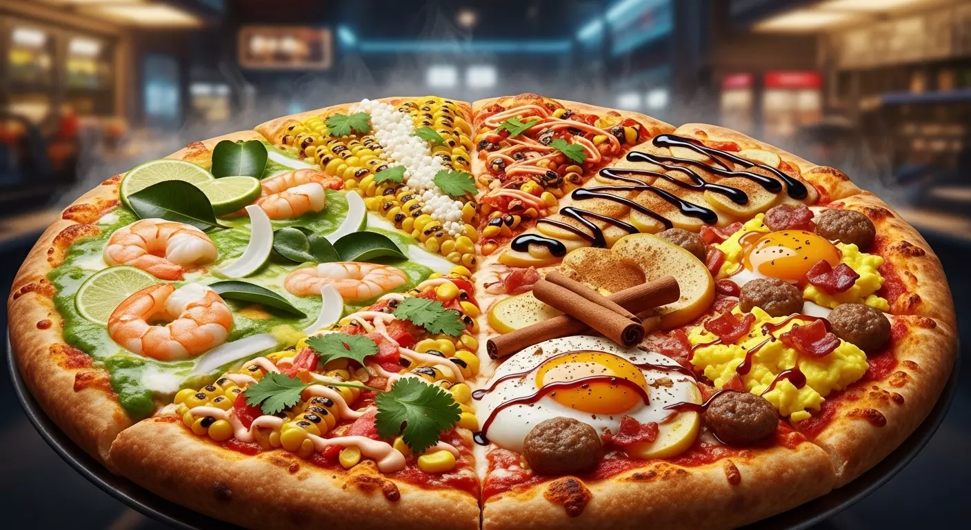 creative pizza flavors