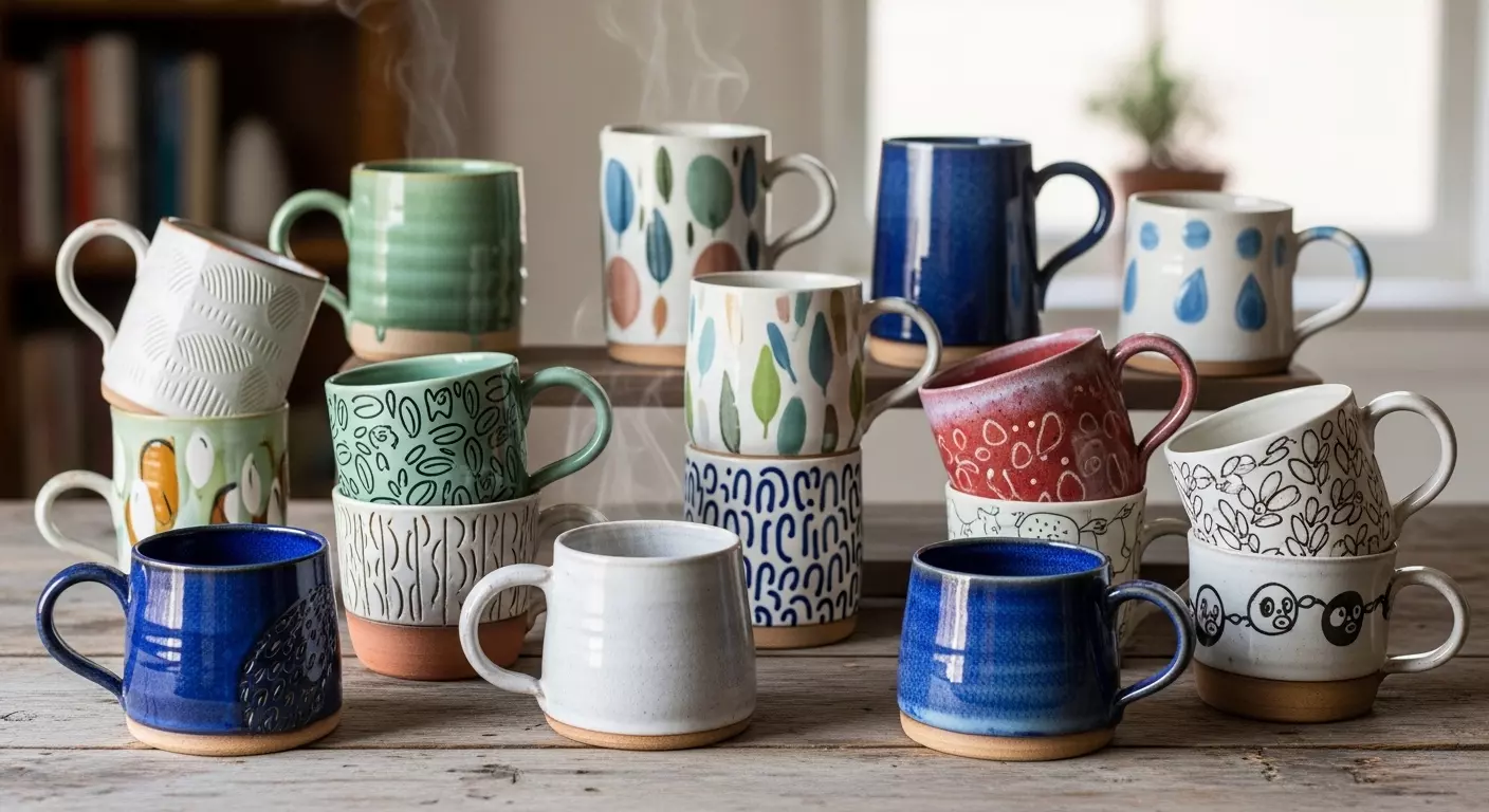 handmade mug unique