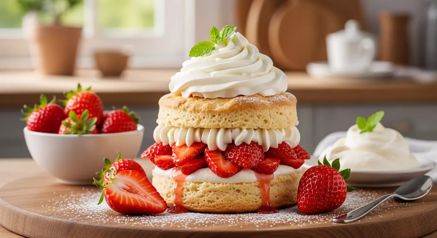 easy strawberry shortcake