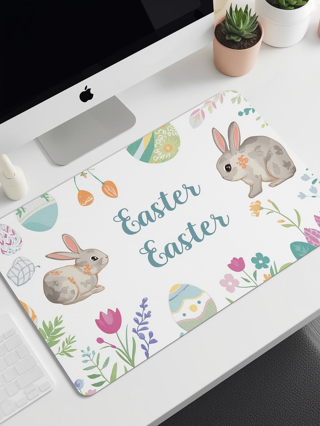 Easter desk decor