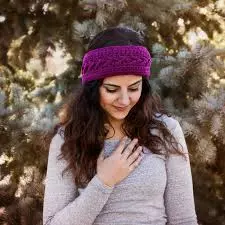 trendy crochet headband