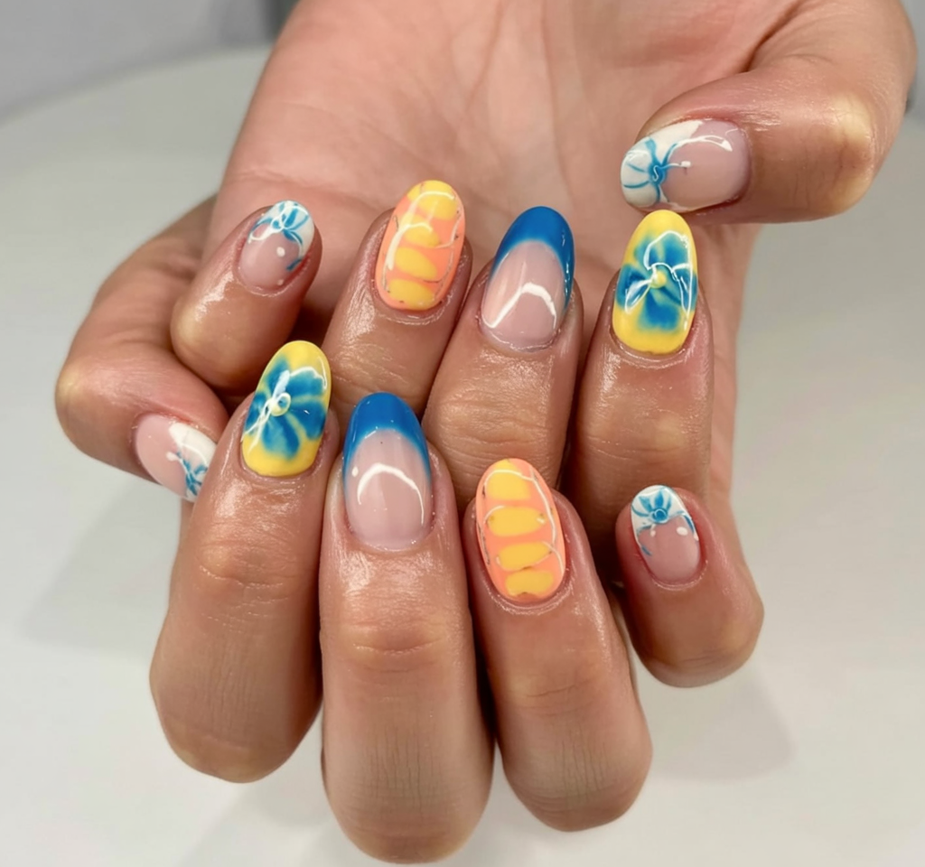 summer nail inspo
