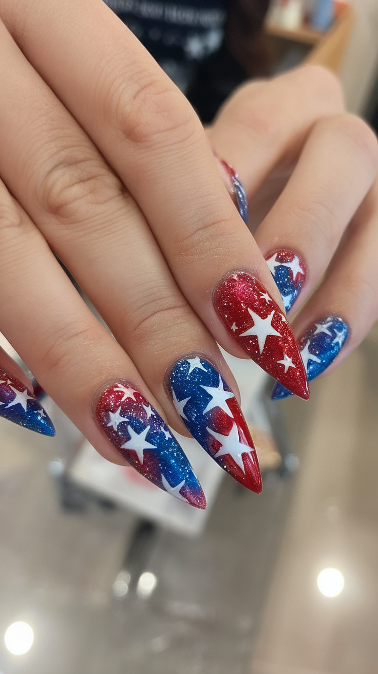 4th july nails