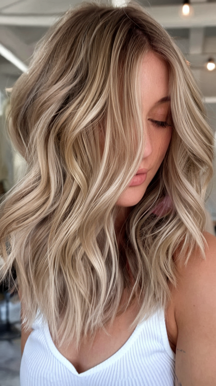 summer blonde highlights