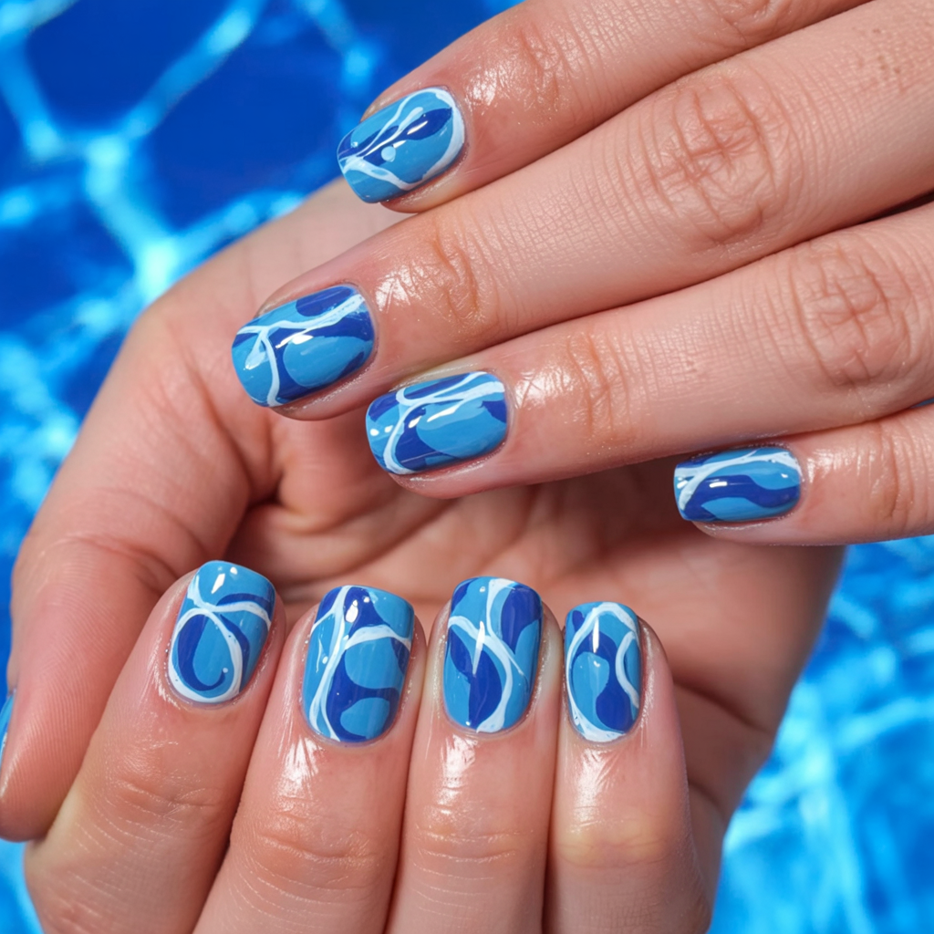 stunning blue summer