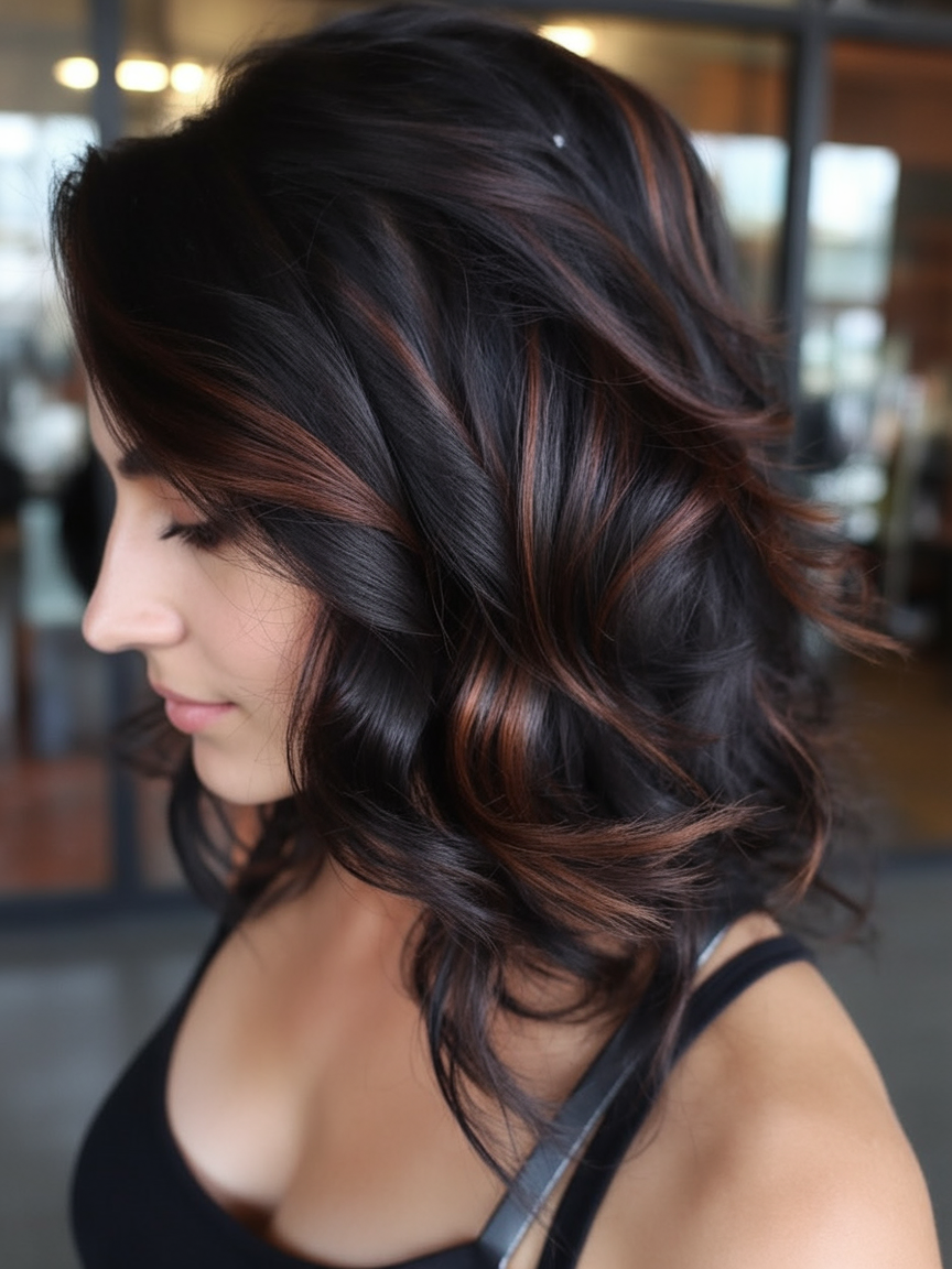 dark hair color