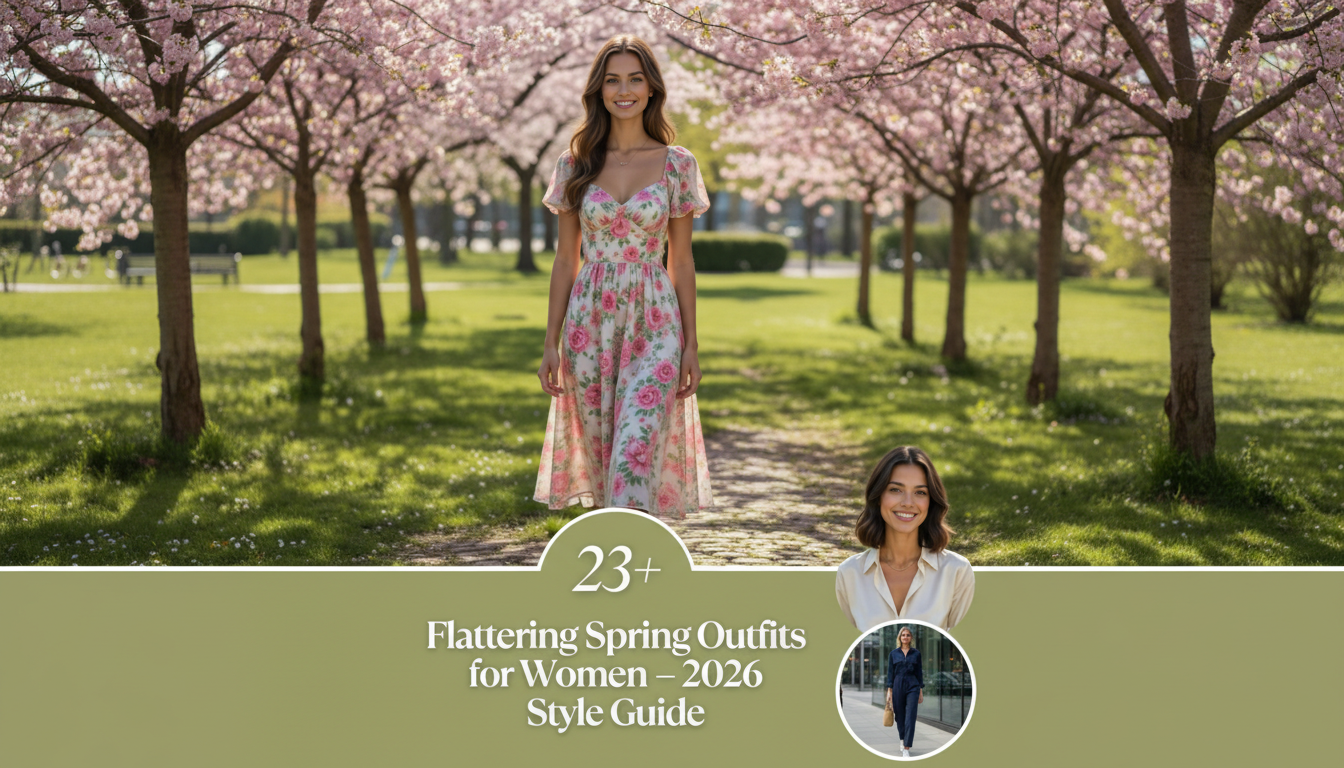 flattering spring outfits