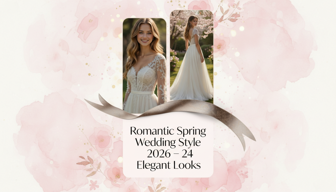 spring dreamy wedding