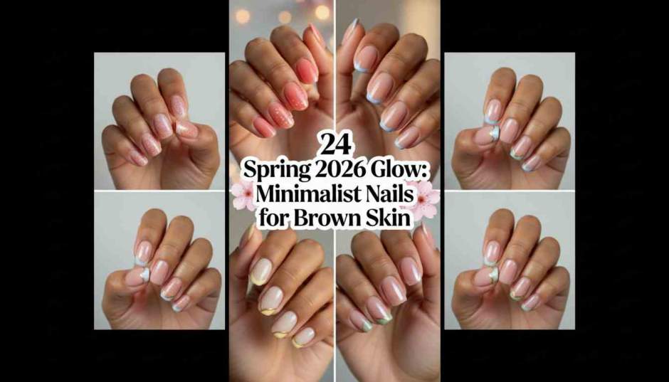 trendy minimal nail