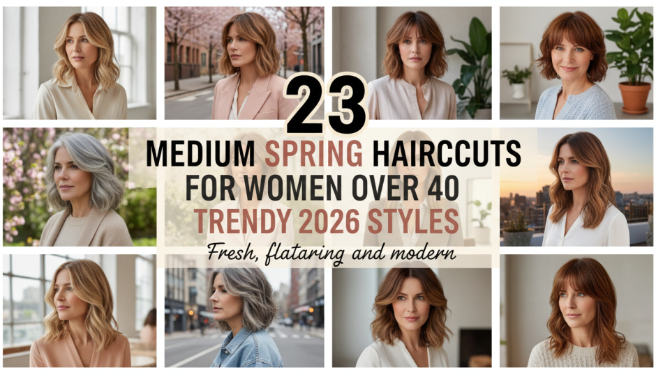 medium spring haircuts