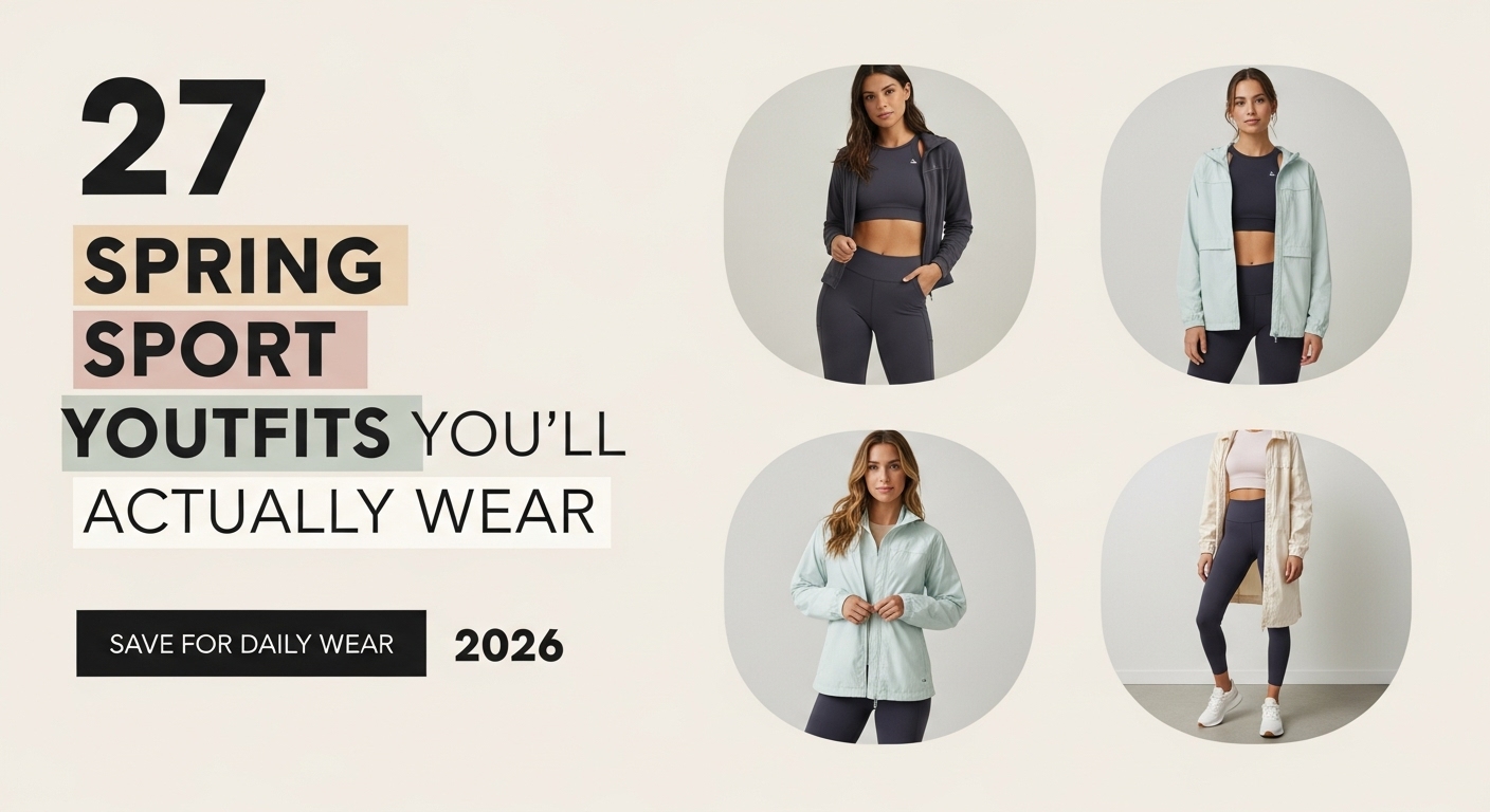 27 Trending Spring Sport Outfits 2026 for Women You’ll Actually Wear 1 trending spring sport