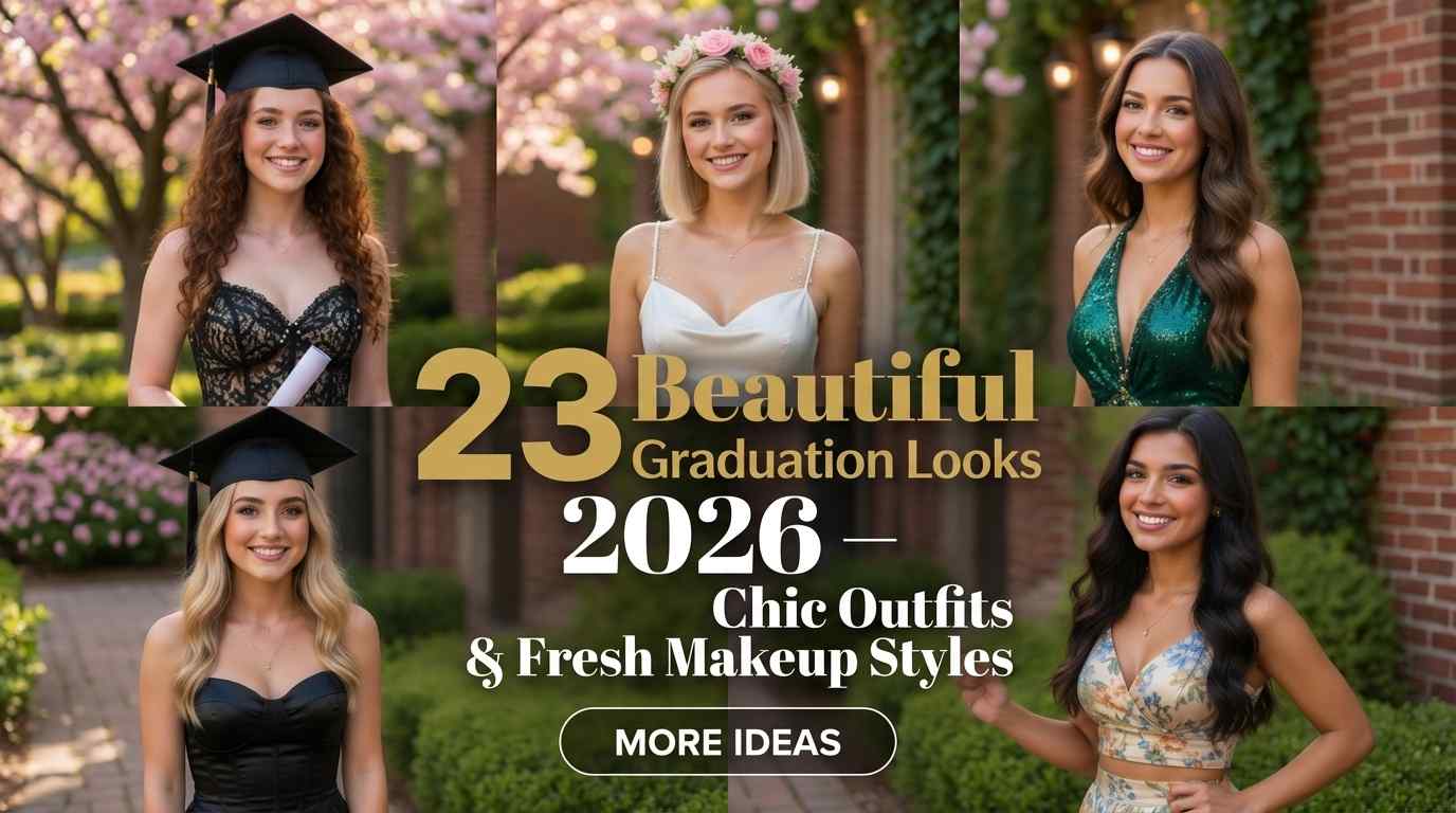 23 Graduation Outfit Inspirations 2026 – Chic Style & Makeup 5 graduation outfit inspirations