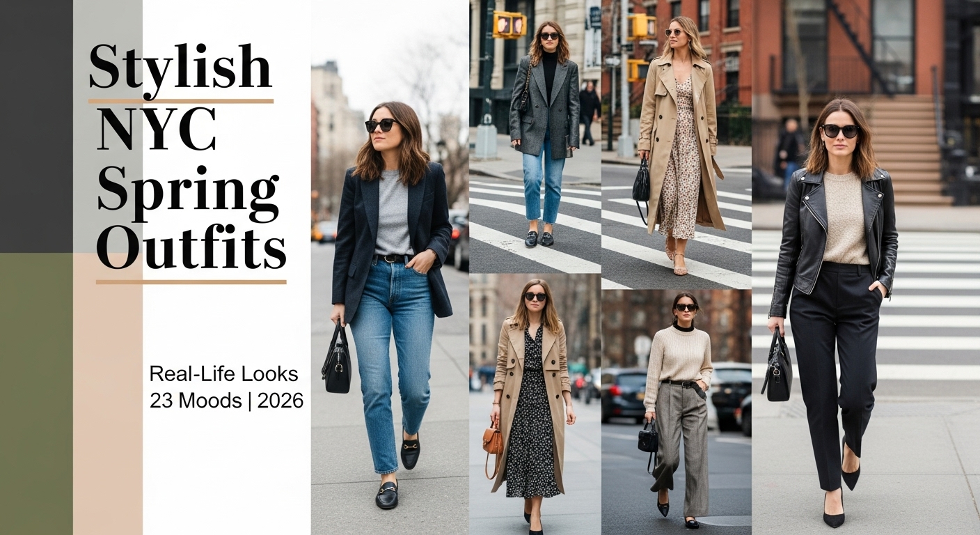 Stylish NYC Spring Outfits 2026: 23 Real-Life Looks for Every Mood 2 stylish nyc spring