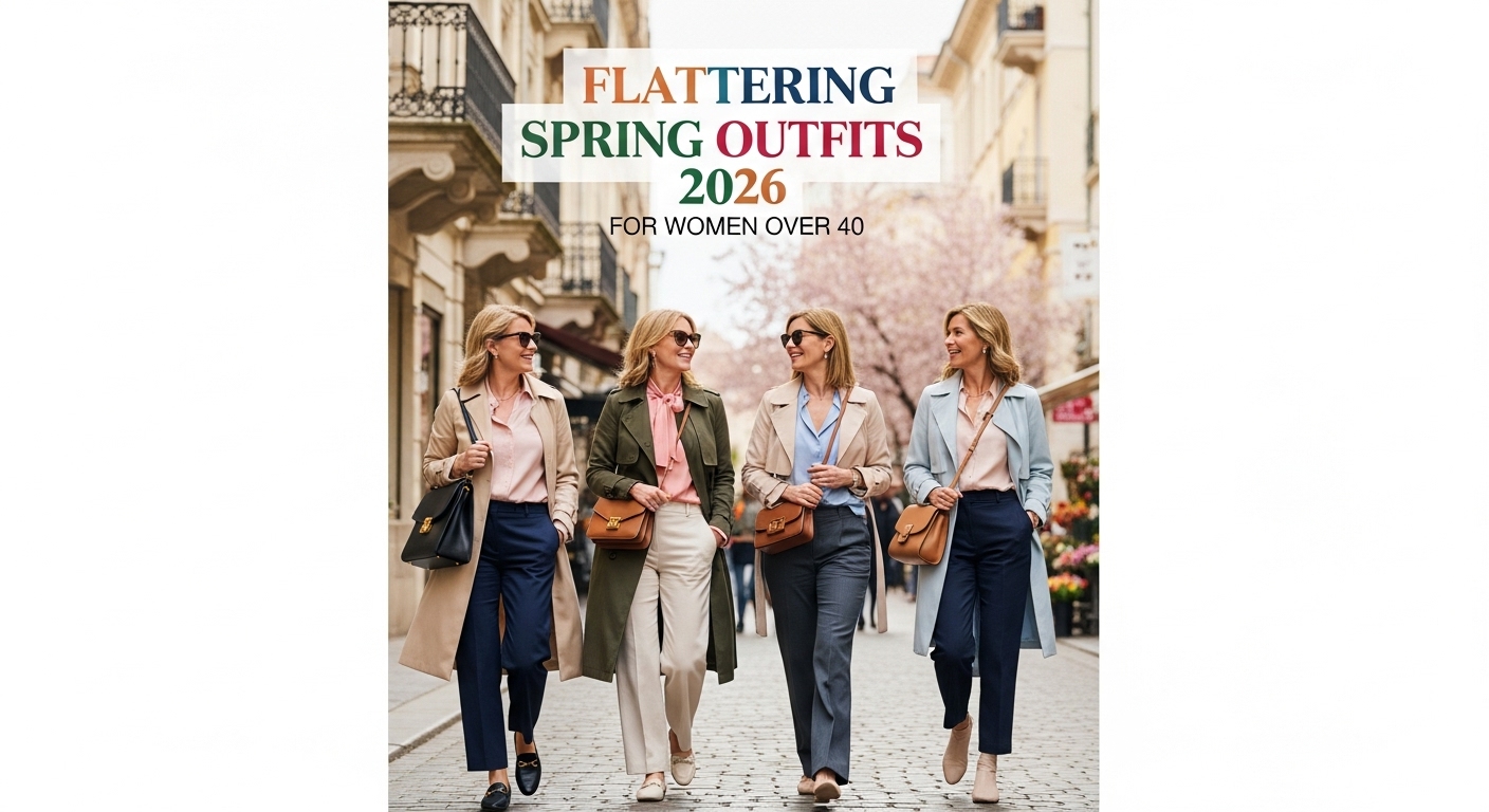 Spring 2026 Fashion for Women Over 40 – 21+ Flattering Outfit Ideas 4 spring 2026 fashion
