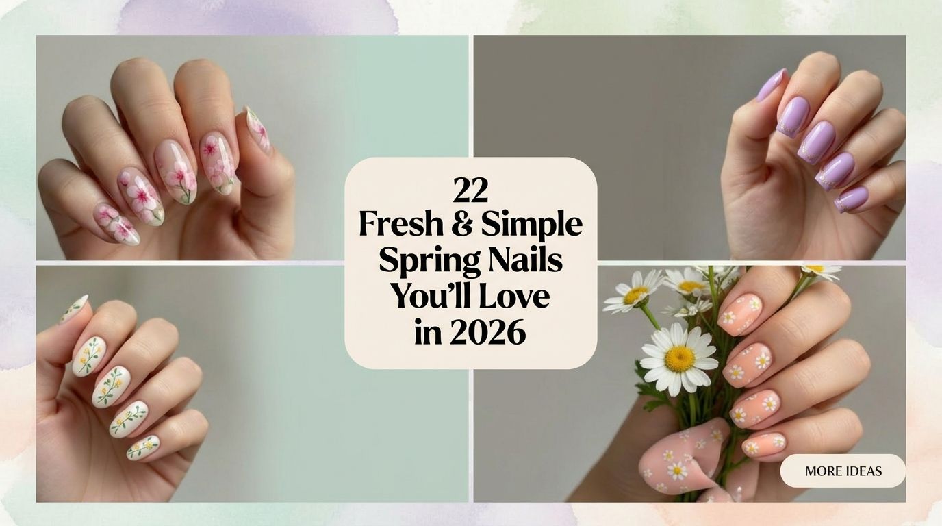 simple spring nail