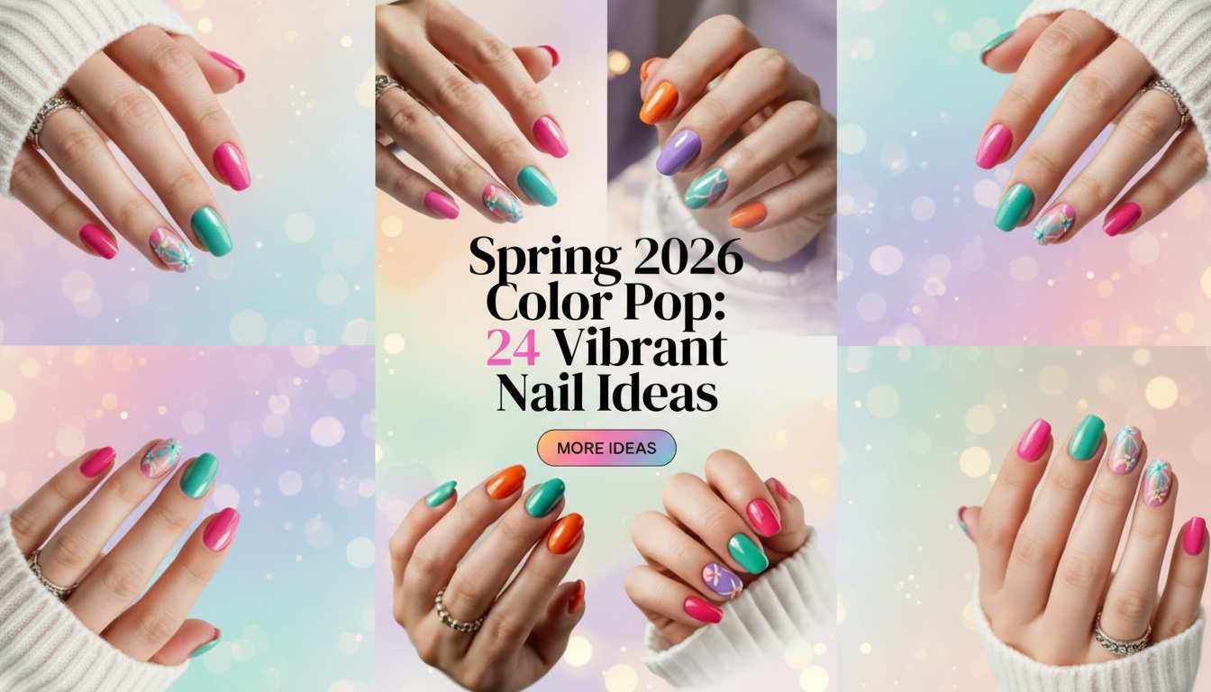 fresh spring manicure