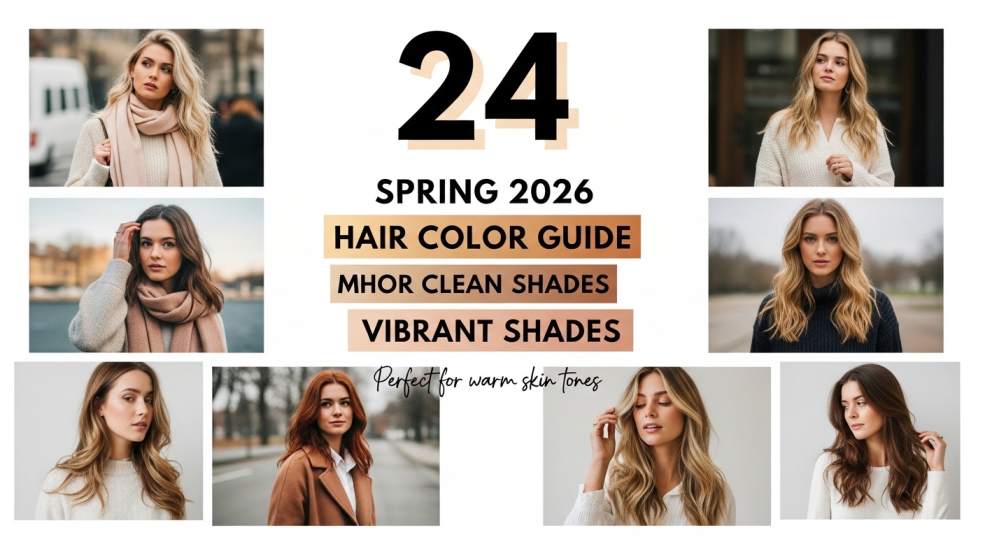 Spring 2026 Hair Color Guide: 24 Vibrant Shades for Warm Skin 8 spring 2026 hair