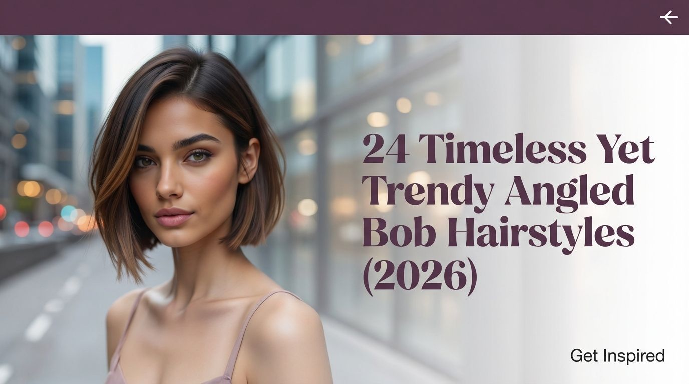 Fresh & Stylish: 24 Angled Bob Looks for Spring 2026 8 fresh amp stylish